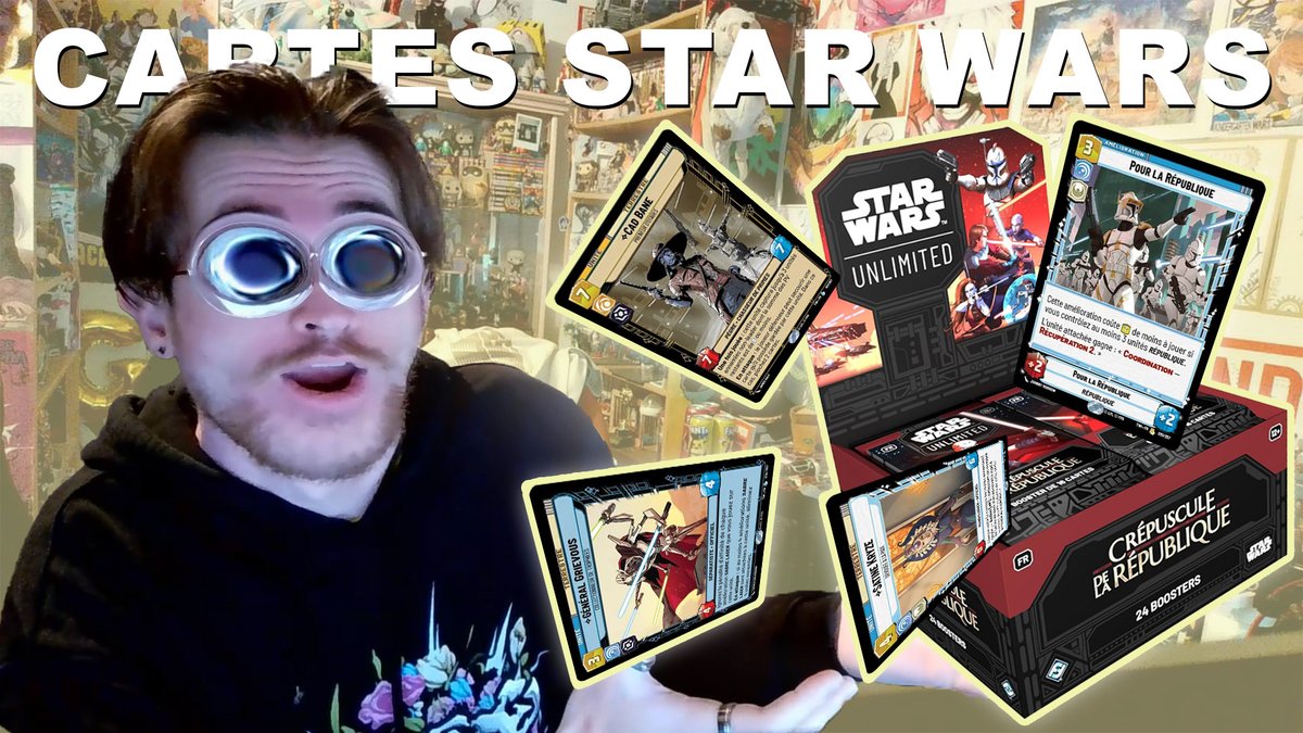 J'adore les miniatures toutes moches en vrai...
La vidéo parle des cartes Star Wars unlimited sinon !

La vidéo ➡️ youtu.be/zhm4KEUZr_s?si…