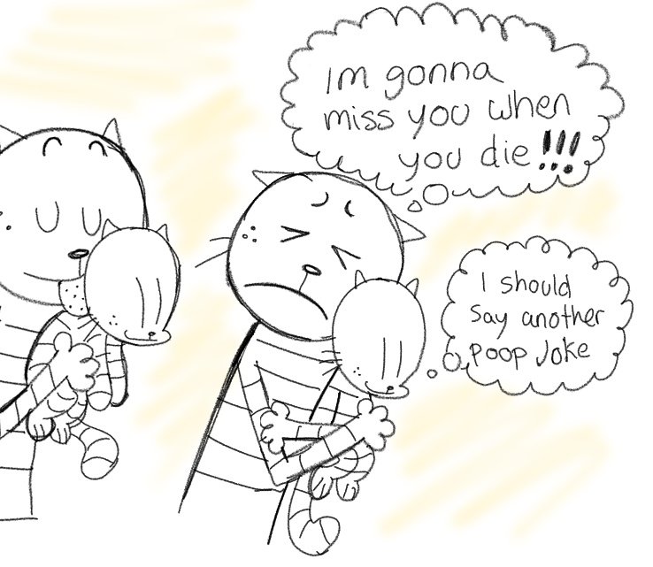 I dont think i posted this here but i love how lil petey looked here kitty miao