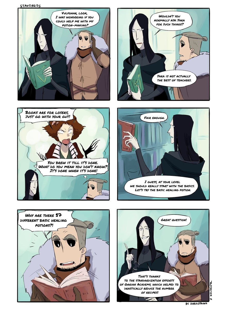 eugenia_kelheor's tweet photo. Three in a Tree, episode 35:
Standards 📚
#art #threeinatree #WebtoonCanvas #comic #comics #webcomic #sliceoflife #comedy #dnd #artistsontwitter #WEBTOON_コミックス https://t.co/YDRIphje1t