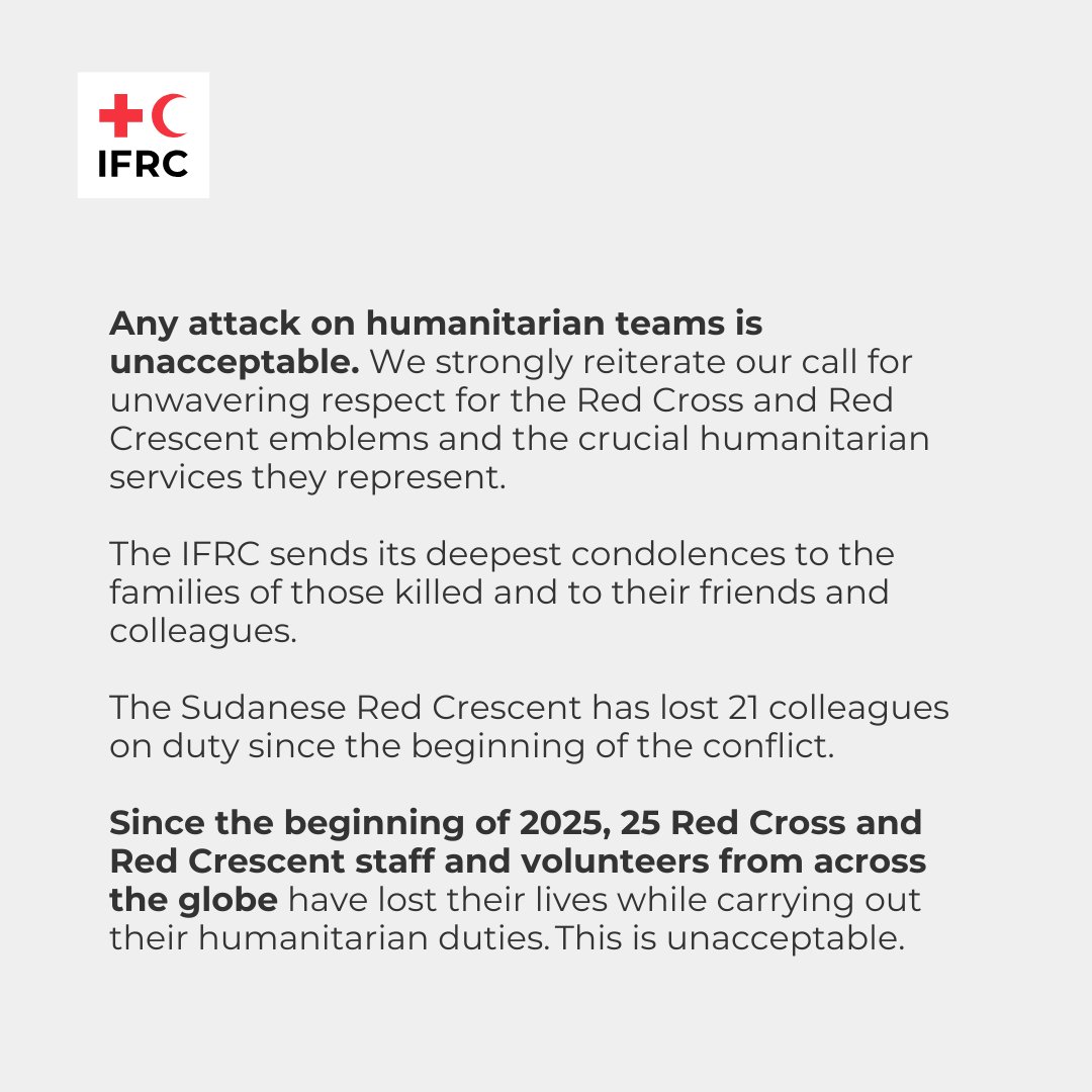 IFRC tweet media