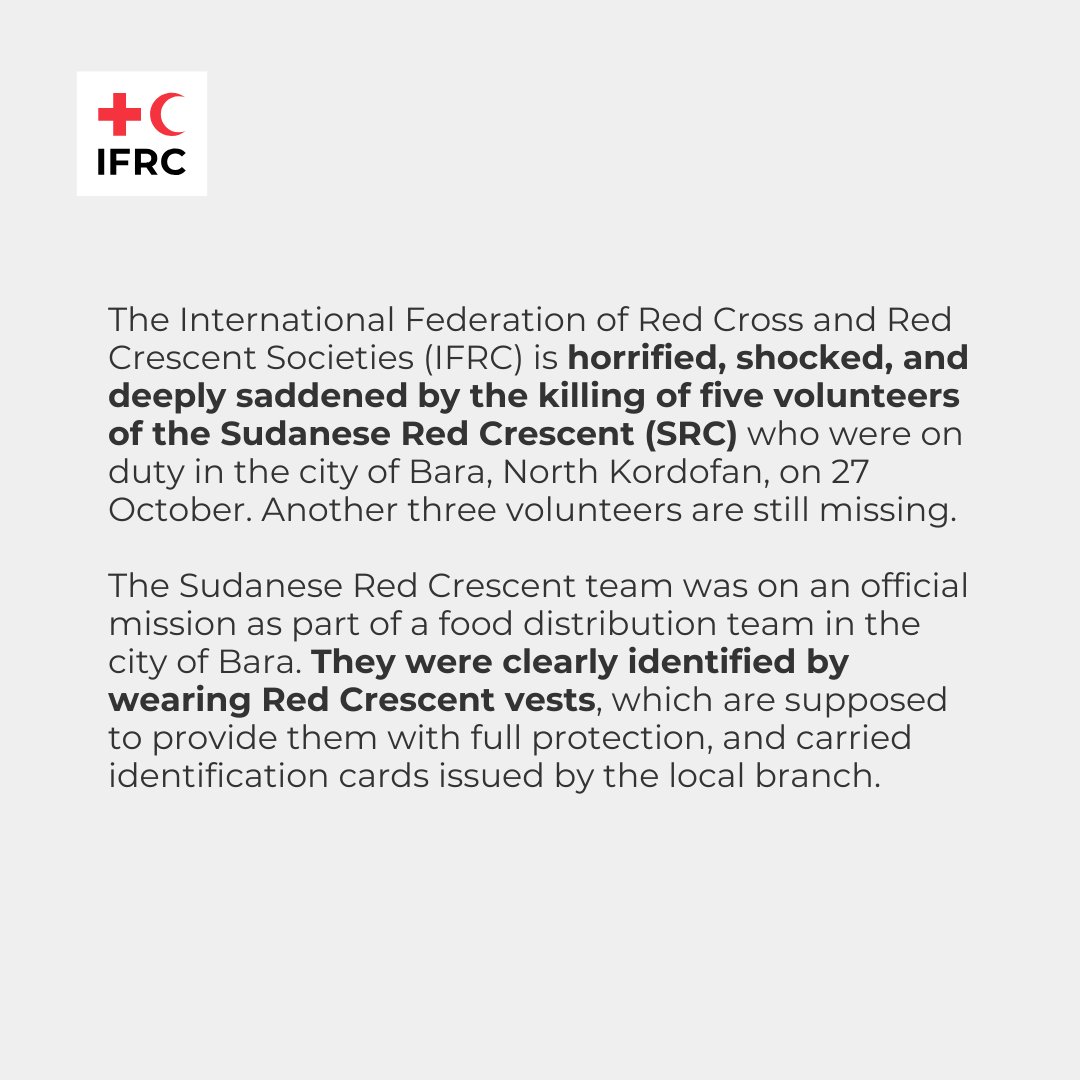 IFRC tweet media