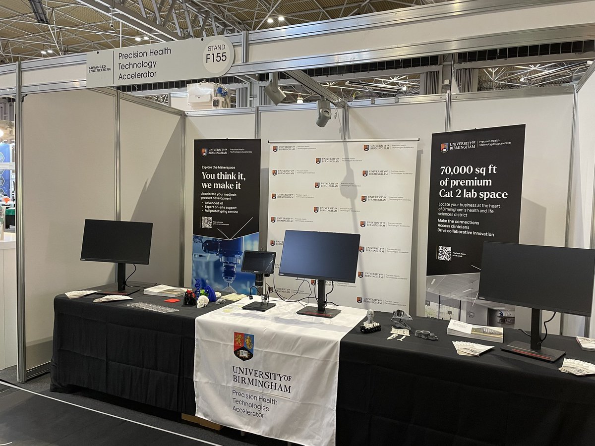 You think it, we make it 🚀 

We’re all set up at <a href="/advancedenguk/">Advanced Engineering</a> Engineering UK! 

Visit the team on stand F155 to find out how we can help accelerate your medtech product development with our tailored design service and expert technical support phta.co.uk/makerspace #AEUK25