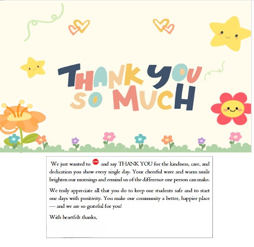🚸💛 A big shoutout to Kim Bushong, our amazing crossing guard serving <a href="/LeanderTigers/">Leander MS</a>  and <a href="/Camacho_Elem/">Camacho Elementary</a> ! <a href="/LeanderISD/">Leander ISD</a>  Central Office staff appreciates YOU! We love seeing your smiling face each day and the positive difference you make in helping students start their mornings!