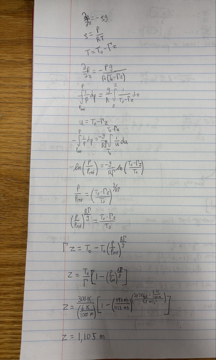 sambrandt99's tweet image. 892 mb at sea level is absurd. You would need to climb to 1.1 km (3600 ft) above sea level to experience the same pressure on a normal day. A slab of air 1.1 km thick was essentially removed from the column above the Melissa’s center.