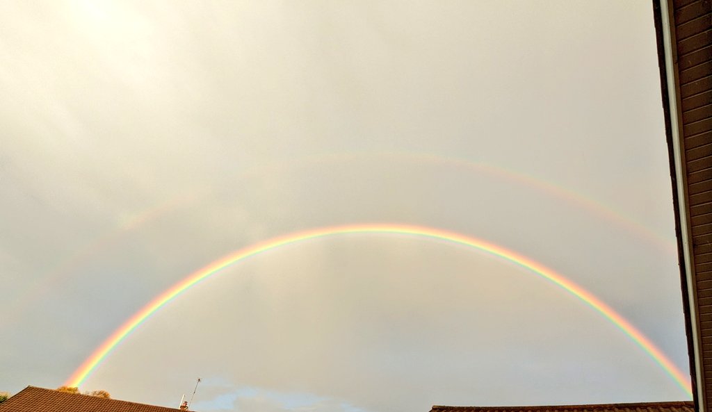 .........and a couple more of a vibrant #rainbow this afternoon. <a href="/bbcniweather/">BBC NI Weather</a> <a href="/WeatherCee/">Cecilia Daly</a> <a href="/Ali_Totten/">Ali Totten</a> <a href="/barrabest/">Barra Best</a>