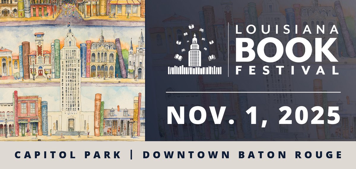 Louisiana Book Festival tweet media