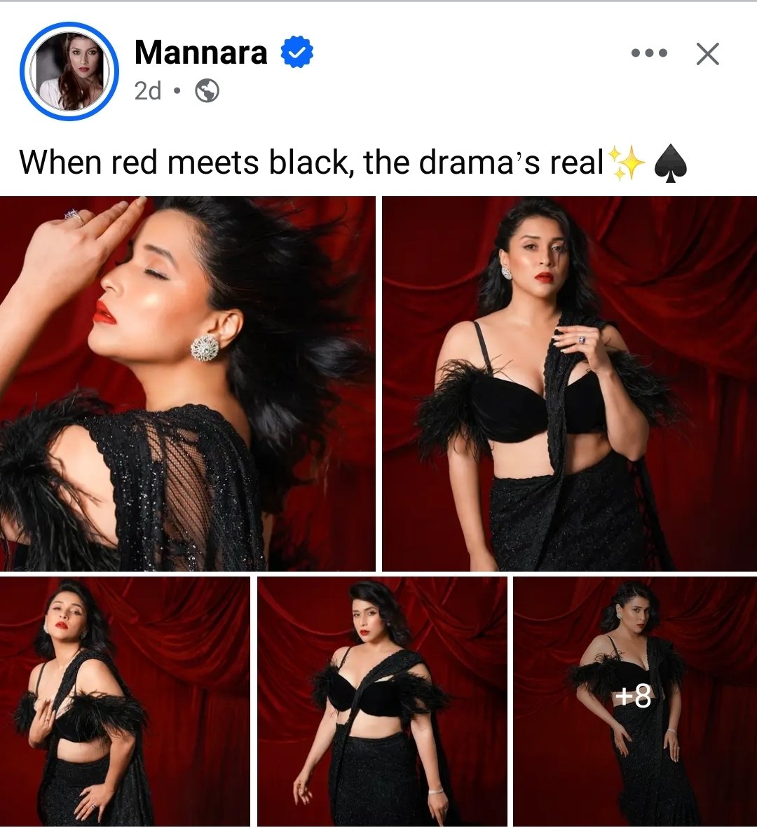 Ab jab Mannara contents post Kar rahi hai, fans engagement needed.

Go to FB and Insta and check out new pics

facebook.com/MeMannara

#MannaraChopra #mannarians <a href="/memannara/">Mannara Chopra</a>