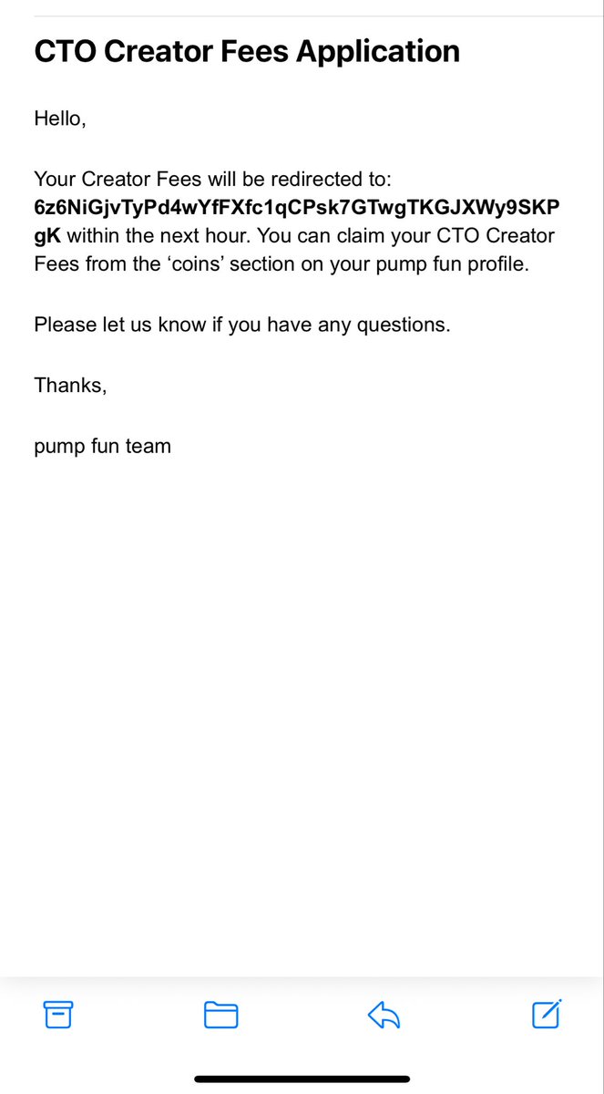 My CTO request to @pumpdotfun has been APPROVED!! Now we can really do the  damn thing!! Thank you @pumpdotfun for allowing this! $VampCoin Official CTO  Gf4UdH7LrTeY5fUiKHzW2KiboWcCv1K7bbBJR4Vbpump