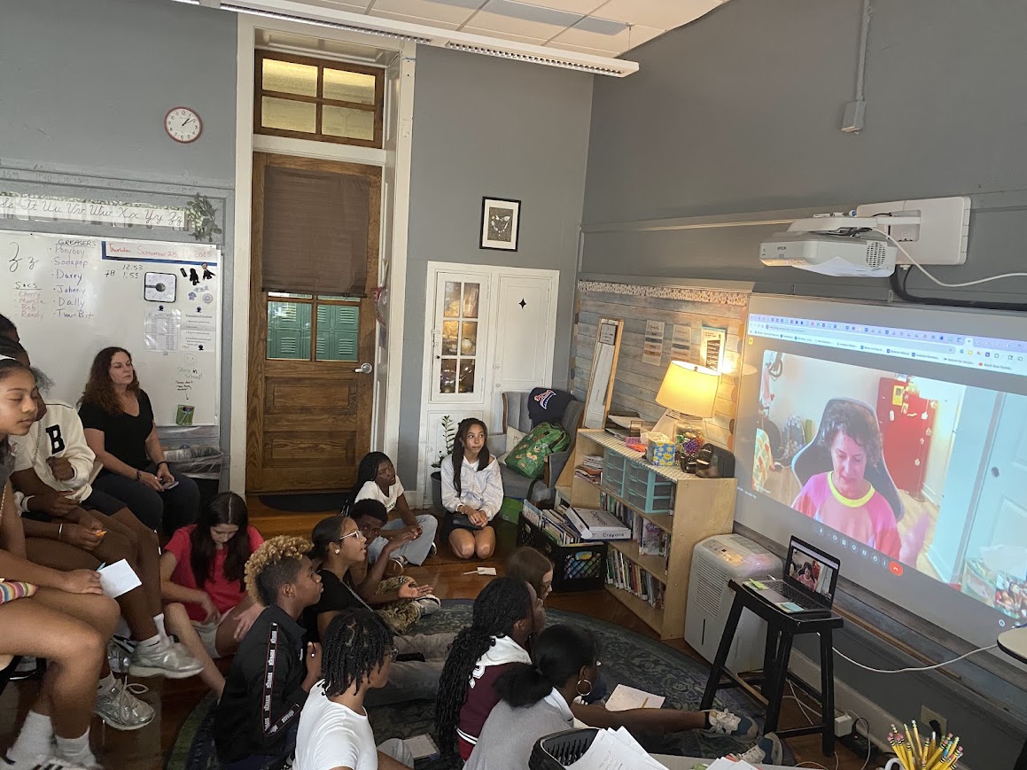 🎬 Ms. Katie’s Rarebirds got an amazing opportunity to Zoom with TV writer Amy Rodgers! Students have been hard at work developing characters for their own creative projects and loved getting tips and inspiration straight from a pro. 💡📝