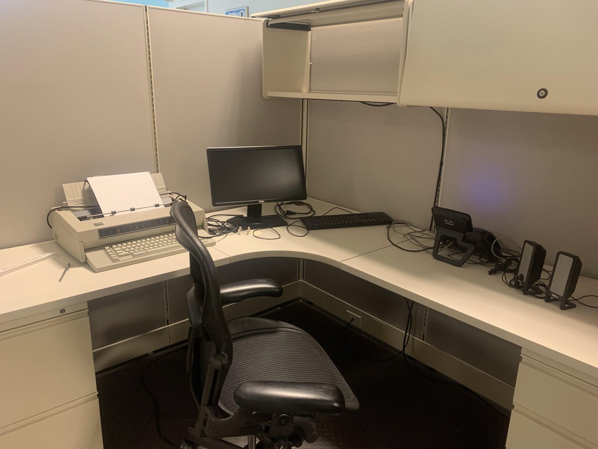 My office view vs. your office view.

We are not the same.