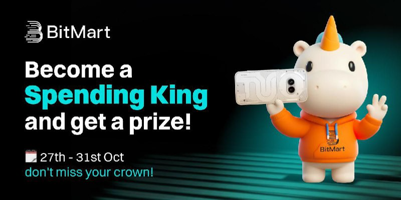 BonkPump's tweet photo. 👑 More from Halloween!
The Spending King Challenge is ON! 💳✨
Oct 27–31: every swipe of your BitMart Card brings you closer to the throne 🏰

Top spender in each country wins a Nothing Phone (2a) 📱💎
👉 https://t.co/I27z99xNIy

#TrickOrTrade #BMXHalloween #BitMartCard https://t.co/c2NlmDFVv8