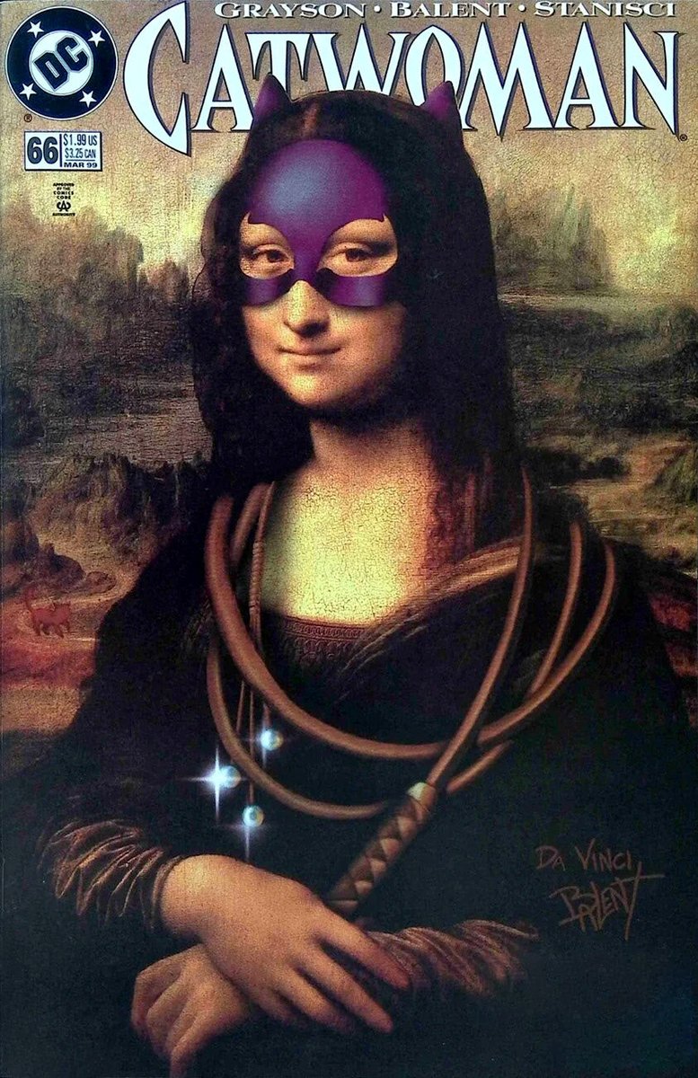 UNDERCOVERCOMI's tweet image. COMICS COVERS 🖼️ MONA LISA
#monalisa #louvre #comicsmeme #comicshomage #davinci 
#hulk #catwoman #tmnt
