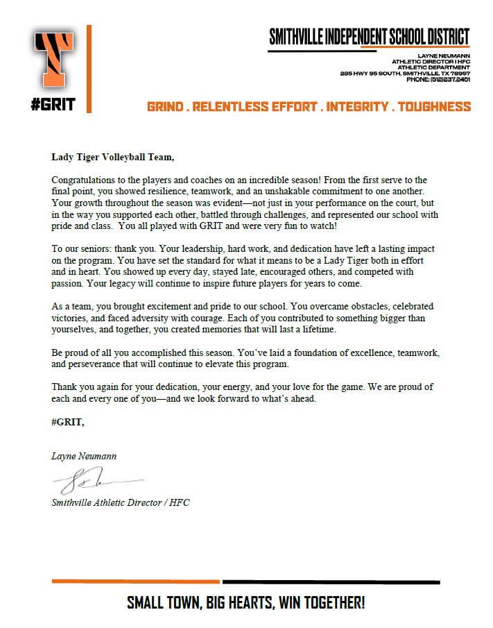 Thank you for a rememberable 2025 season!