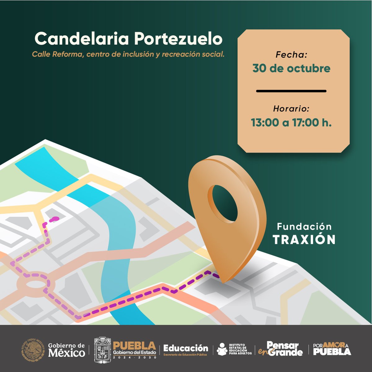 🤗 ¡Aprender cambia tu vida!
Gracias a  la colaboración del <a href="/Gob_Puebla/">Gobierno de Puebla</a> y <a href="/FTraxion/">Fundación Traxión</a>, puedes estudiar en las unidades móviles, con acompañamiento gratuito.
📖 ¡Inscríbete y cumple tu meta!

#PorAmorAPuebla #PensarEnGrande
