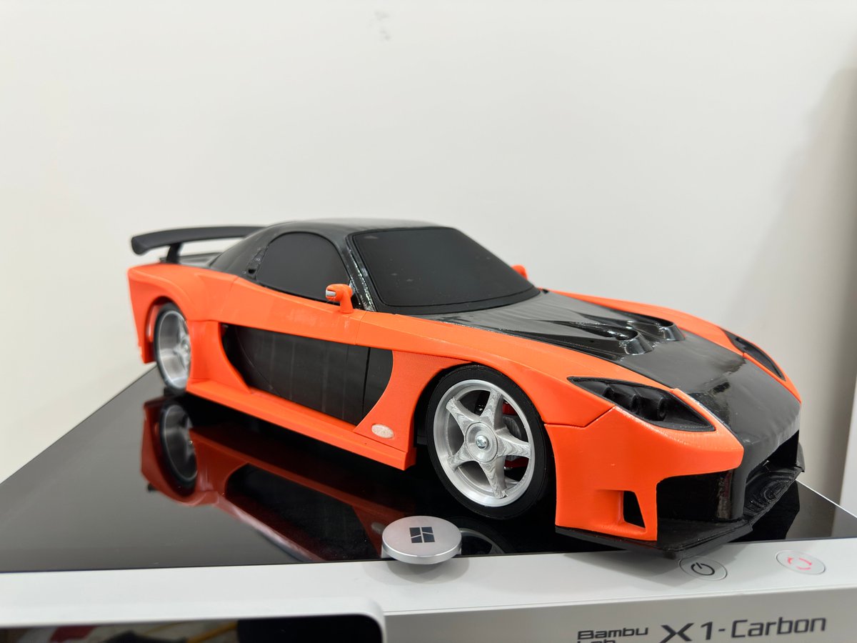 🤯Awesome Make shared by CarLab3d from
<a href="/Cults3D/">Cults.</a>

🏎️ RC 1/10 Han's RX7
🗼 cults3d.com/en/3d-printing…

❓ Download 3D printing model:
👉 cults3d.com/:3455647
💡 Designed by <a href="/Car_Print_3D/">Car Print RC</a>
 
#3dprinting #3dprinter #3dprinted #3dmodel #makecults3d #CarPrint3D