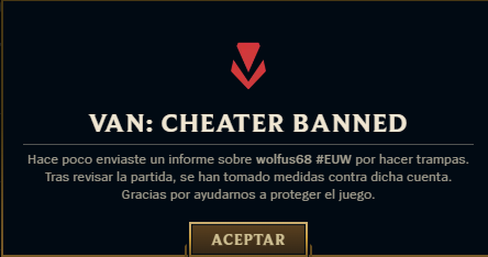 NomoreShake's tweet photo. Aja, todo muy bien, se detecta scripter, se banea cuenta, pero la compensación? nada de nada, que triste https://t.co/4DQFEHjjDh