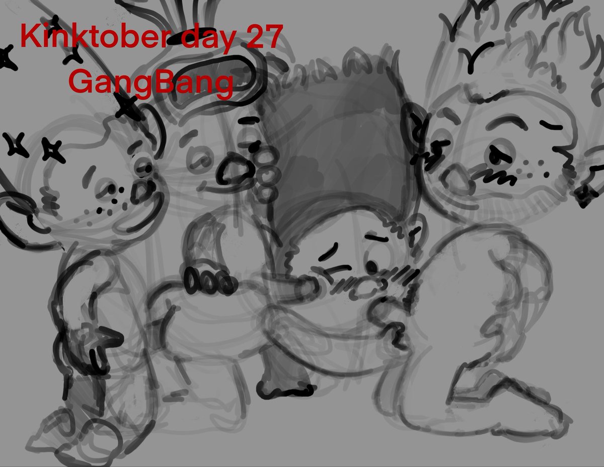 Kinktober day 27 : GangBang

I just love this band so much
