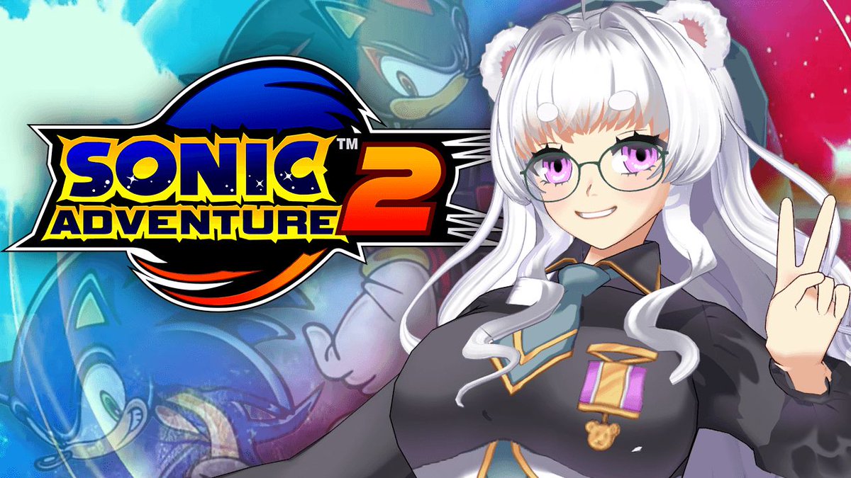 In about 15 minutes (cutting it close, eh??) it's time to continue our (Sonic) adventure (2)! What's Eggman up to? What's Shadow's deal? Let's find out! 👀✨