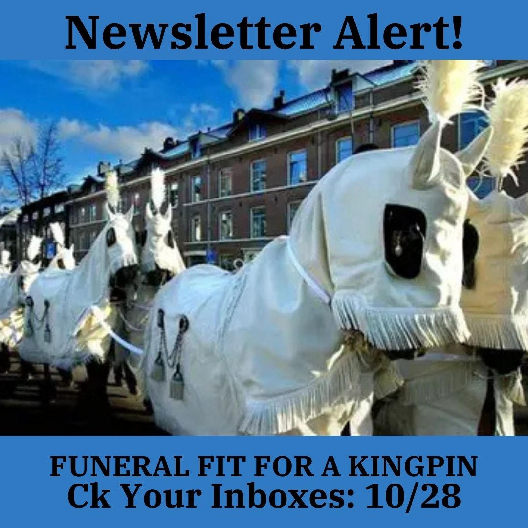 KJSUTHERLAND4's tweet photo. Check your inboxes on 10/28 or 10/31 for the KJ Sutherland Newsletter. This month "Funeral Fit For A Kingpin." If you're not a subscriber, you can sign up here:
https://t.co/8hGbwuhvhH

#legalthriller
#thriller
#mystery
#kindle
#kindleunlimited
#kjsutherlandnewsletter https://t.co/BZyUoPu5wf