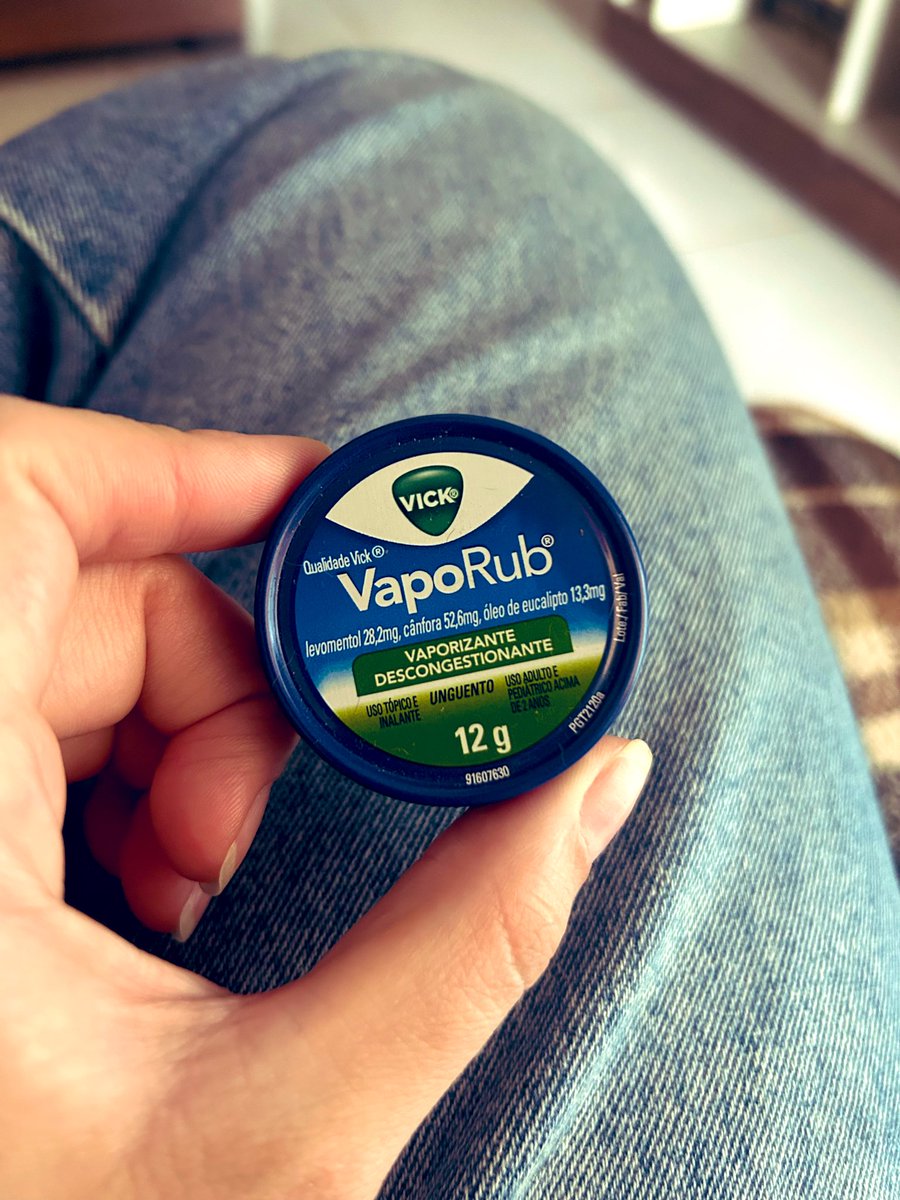 Minha salvação pra tudo: Vick VapoRub