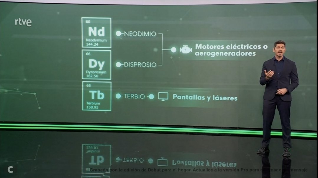 TIERRAS RARAS 💎🔬, vitales para nuestra sociedad tecnológica y potenciales RECURSOS en España🇪🇸. Aunque algunos no lo quieran ver, #Canarias 🇮🇨 ahí salimos en el MAPA <a href="/telediario_tve/">Telediarios de TVE</a> . La información es poder. No querer saber ni lo que tenemos,🤦🏻‍♂️...mala decisión