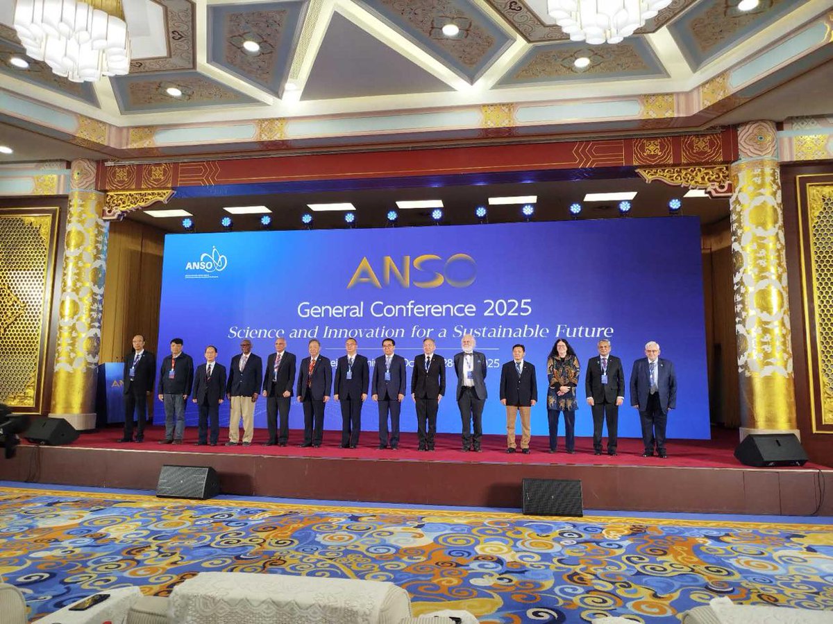 COMSATS_en's tweet photo. At #ANSO's invitation, ED #COMSATS, Amb @ZakariaNafees is attending ANSO Conference on Science & Innovation for a Sustainable Future at Beijing🇨🇳. Event aims to foster sharing of ideas and best practices in International S&T collaboration. COMSATS is member of ANSO and its GB https://t.co/4Lp3Bs1G6p