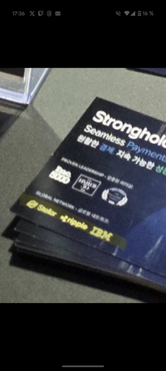 Great post <a href="/SHxGuRu/">SHxGuRu</a> 🤝🔥

How would <a href="/strongholdpay/">Stronghold</a> call it? 

They call it:
"Global Network" 🌐 

On the flyer right above
" <a href="/StellarOrg/">Stellar</a> <a href="/Ripple/">Ripple</a> <a href="/IBM/">IBM</a> " 

Thanks to <a href="/KosmoComplainer/">KosmicComplainer</a> for finding this a few weeks ago. 🙂

#SHx #SHxArmy $SHx #StrongholdNet #TradFi #DeFi #Web3 #Bridge