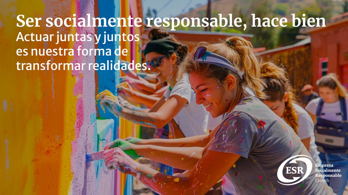 Centro Mexicano para la Filantropía (@cemefi) on Twitter photo 💡 "En el mundo empresarial, cada decisión refleja quiénes somos y cómo contribuimos al bienestar común". Jorge Aguilar, presidente del Consejo Directivo de #Cemefi, nos comparte por qué ser una empresa socialmente responsable #HaceBien a México.
🔗 cemefi.org/ser-socialment… 💡 "En el mundo empresarial, cada decisión refleja quiénes somos y cómo contribuimos al bienestar común". Jorge Aguilar, presidente del Consejo Directivo de #Cemefi, nos comparte por qué ser una empresa socialmente responsable #HaceBien a México.
🔗 cemefi.org/ser-socialment…