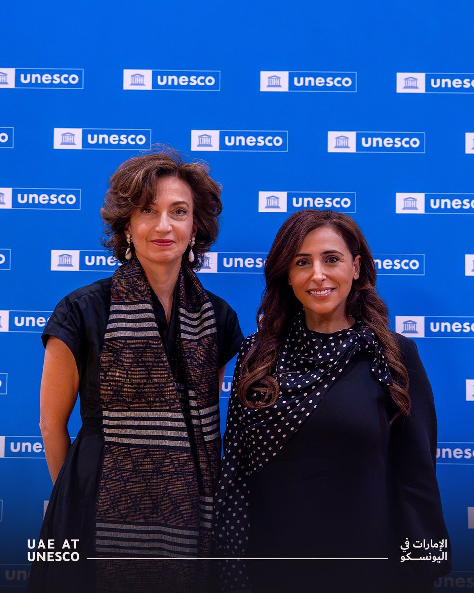 في إنجاز جديد لدولة الإمارات، تعيين الشيخة بدور بنت سلطان القاسمي سفيرة للنوايا الحسنة لدى اليونسكو للتعليم وثقافة الكتاب كأول شخصية إماراتية تنال هذا اللقب، تقديراً لدورها الريادي في دعم الثقافة والأدب والتعليم.

#الإمارات_في_اليونسكو