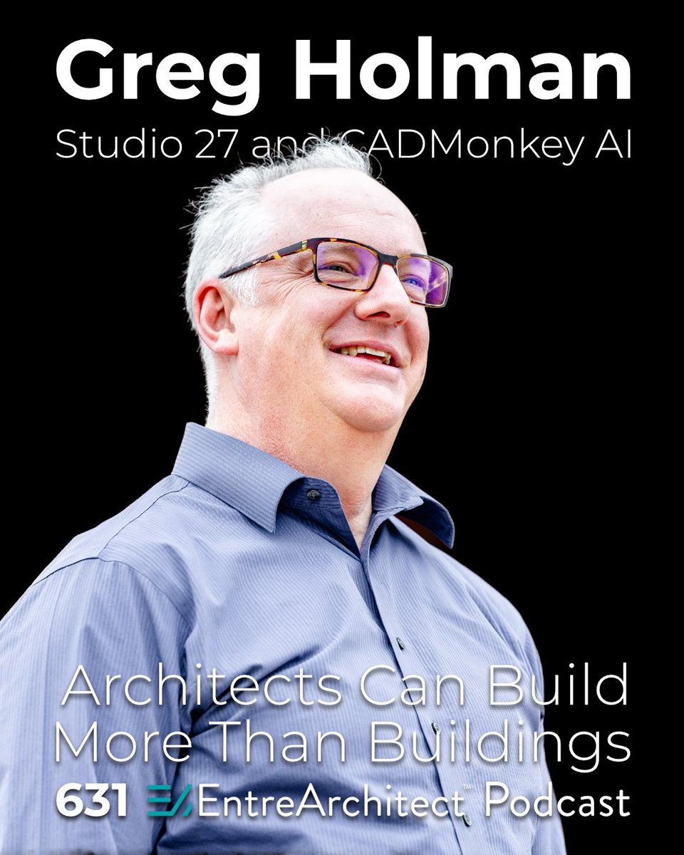 The next great innovation in architecture won’t come from a big firm or a tech startup.

It’ll come from small firm architects who decide to make things better.

Are you one of them?

entrearchitect.com/2025/10/28/inn…