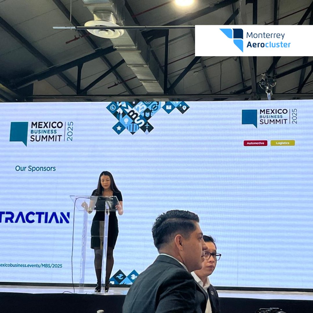 ¡Hoy despega el Mexico Business Summit 2025! 🚀
Conecta, crea alianzas y descubre nuevas oportunidades de negocio.
Visita a nuestro socio Element en su stand 👏
💡 Socios Monterrey Aerocluster: pregunten por su pase de cortesía.

#MexicoBusinessSummit #Networking #Aeroespacial