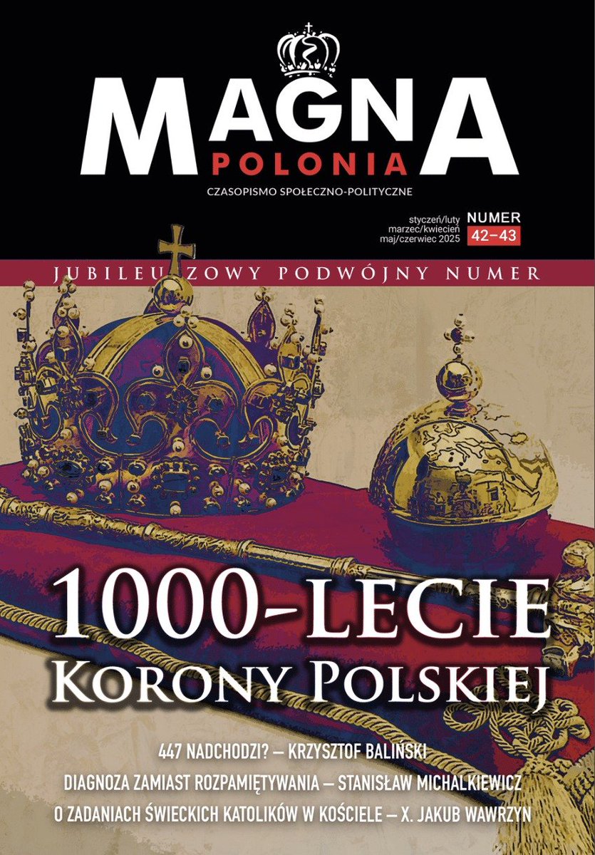 Uwaga! Do sprzedaży trafił specjalny, podwójny numer pisma Magna Polonia na okoliczność #MillenniumRegniPoloniae, który zawiera reklamę naszej organizacji, a także teksty autorstwa jej członków: Tomasza Goździka i Rafała Korzeńca oraz Sergiusza Muszyńskiego i Michała Kowalskiego.