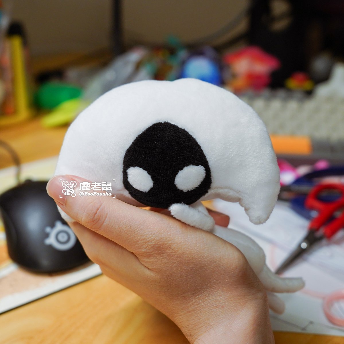 loolaushu's tweet image. 🧵🪡掌中小菇
#Silksong #Lace #plush