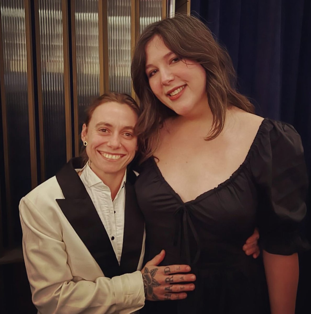More of Julien and Lucy at The New Yorker Fest After Party a few nights ago! 

via Amanda Petrusich