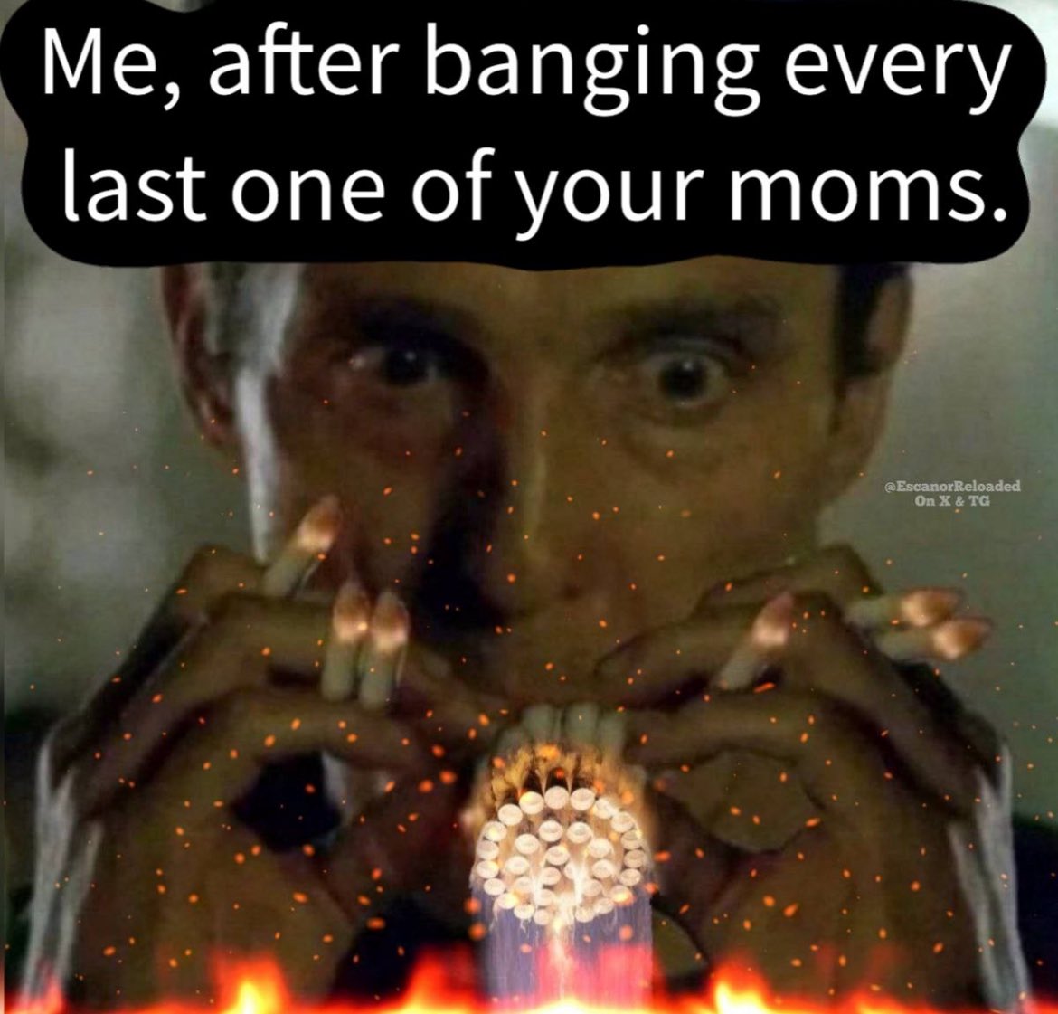 EscanorReloaded's tweet image. Relax, you can totally trust us.
We weren’t hiding our contracts, we were just “strategically transparent”
Some ended, some didn’t, after all, “contract” is just a state of mind😏
The important thing is:
we all agree to blame Escanor before payroll Friday. 
Because of him, all…