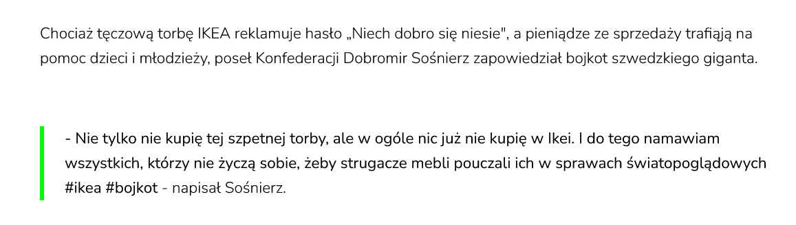 Wee_Free_Woman's tweet photo. @KonradBerkowicz Coś Pan robił? DUŻE zakupy w IKEA?? Czyli kolega partyjny nie przekonał albo bojkot był na pokaz, dla maluczkich? https://t.co/iPIkRi9k9X