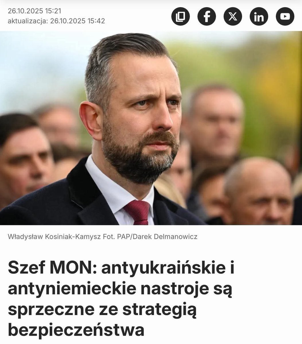 Czy Kosiniak - Kamysz to po prostu pożyteczny idiota czy włażenie w dupę banderowsko nazistowskiej 🇺🇦 weszło mu w krew ? 🤔😂😂👇