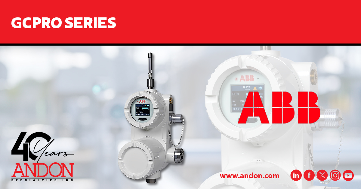 andonsolutions's tweet image. Introducing the @ABBNorthAmerica GCPro Series, the world&apos;s 1st gas chromatograph with built-in cybersecurity! 🔒This innovative device sets a new standard in real-time analysis of complex gas mixtures.

Contact us to learn more! andon.com

#Innovation #Cybersecurity