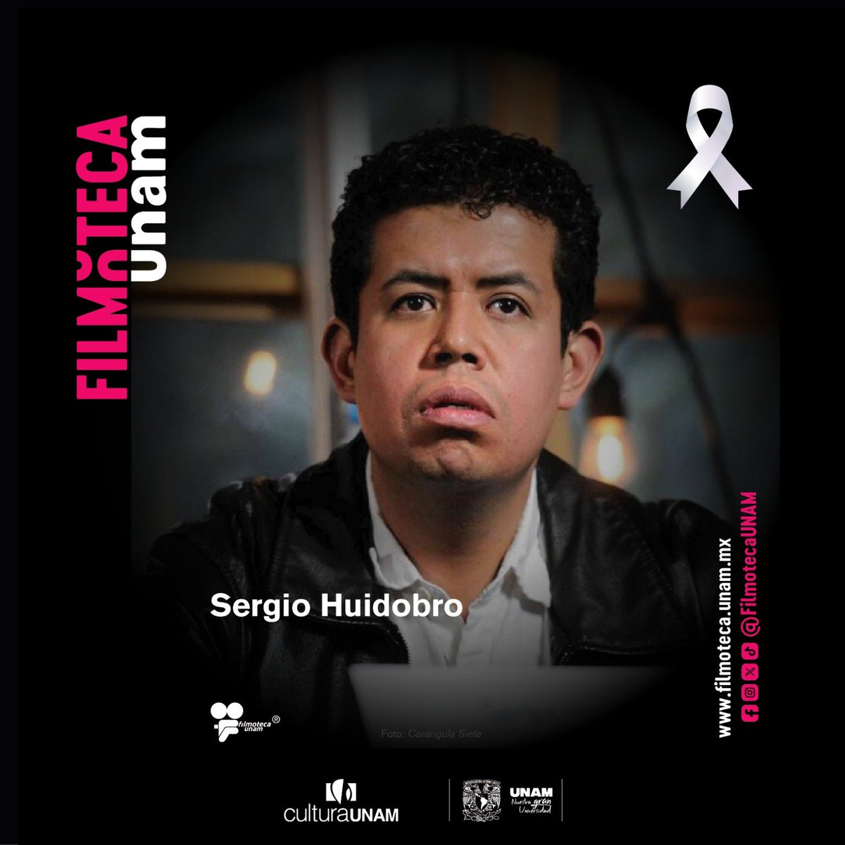 Un profundo pesar la despedida a nuestro amigo Sergio Huidobro: su pluma joven y talentosa lo hizo ganador del primer concurso de crítica cinematográfica Alfonso Reyes "Fósforo" y, desde entonces, un reconocido crítico cinematográfico.

Gracias por todo Sergio.
Descansa en cine.