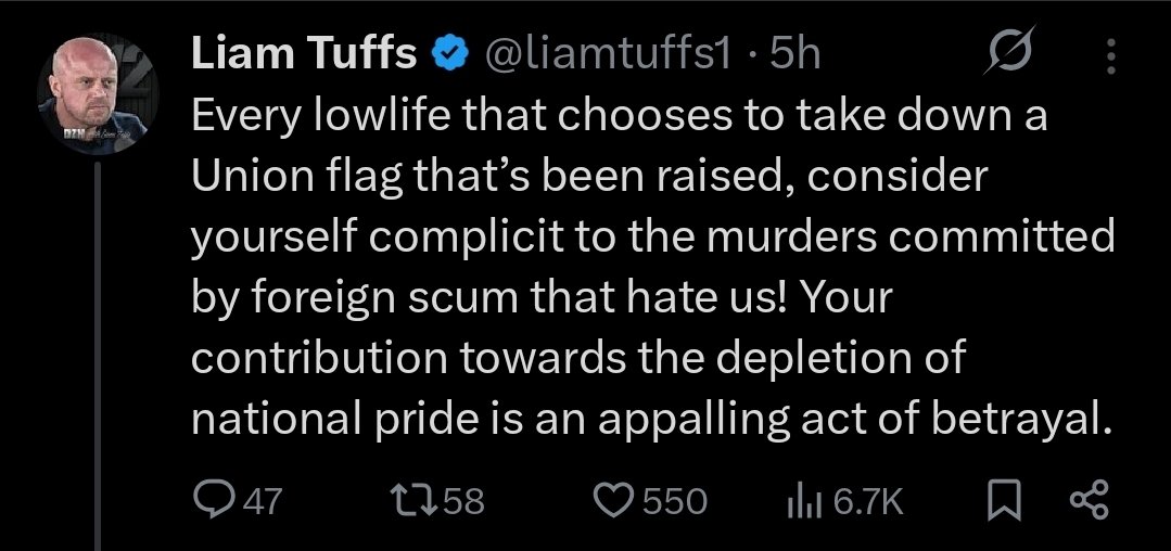 Totally sane, not at all dangerously radicalised.