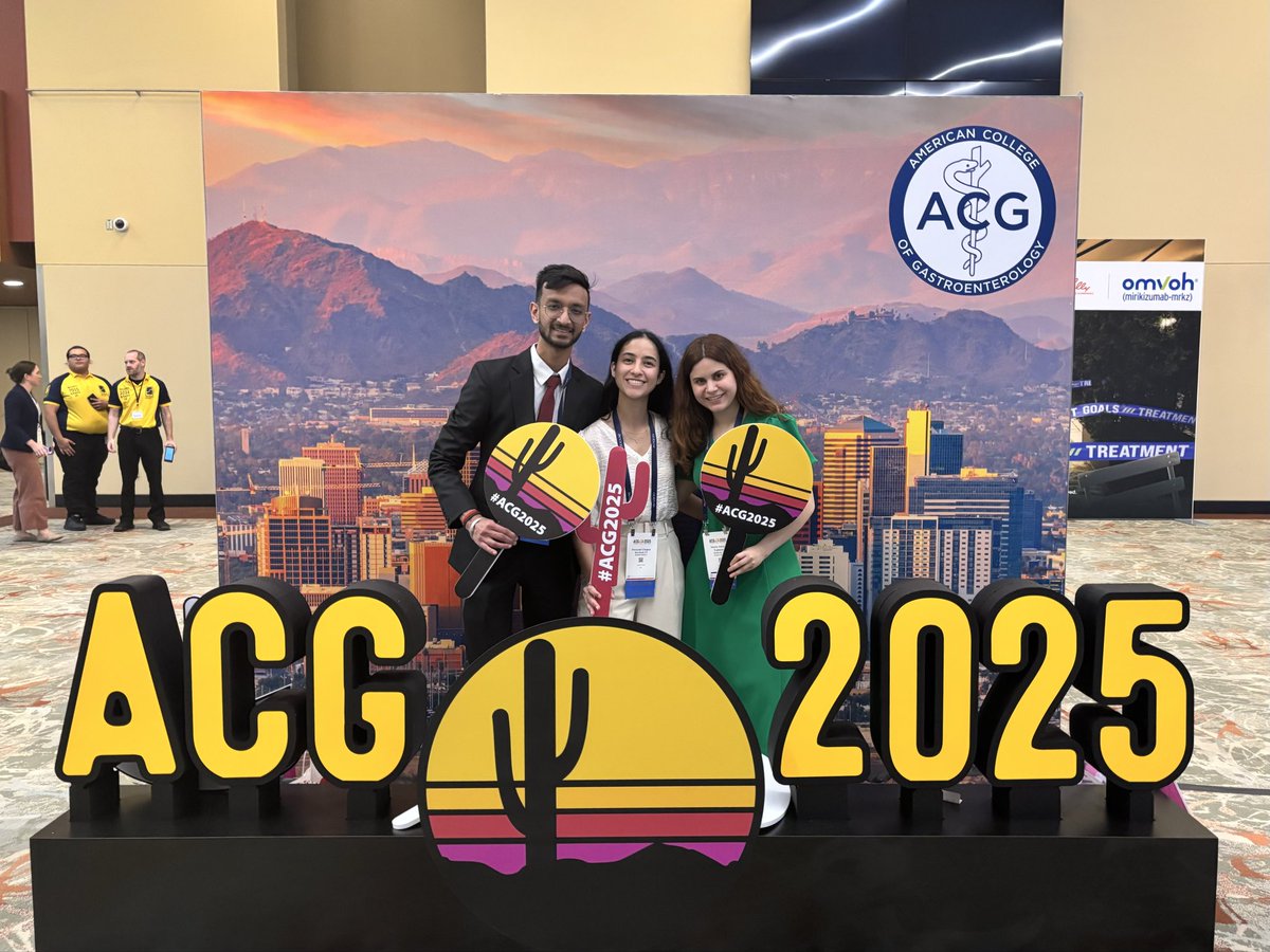 marantoec's tweet image. Excited to share our work at #ACG2025! Grateful for my mentor @dr_aac and the chance to reconnect with friends and colleagues ✨
@AmCollegeGastro
#GITwitter