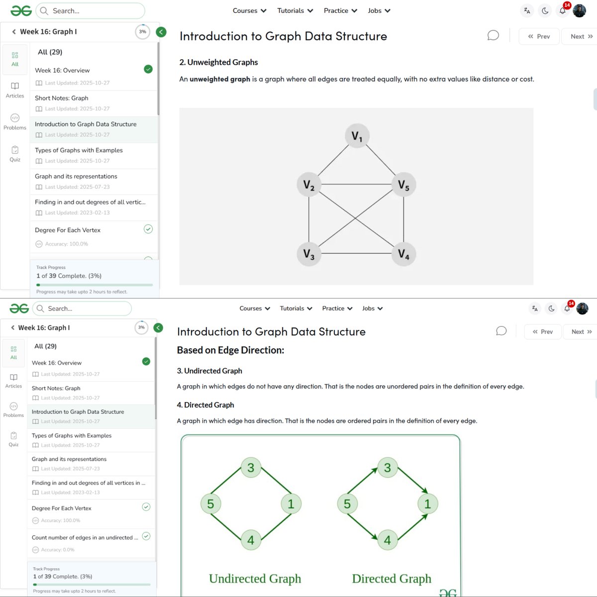 amanhaidry's tweet image. 🗓️Day 97/100
#100DaysOfCode with @GeeksforGeeks 🚀

#Graph in #DSA
✅Components
✅Types
✅Representation
✅Traversal Technique
✅Difference between Tree and Graph
✅Real-Life Applications
✅Advantages

🔗Course Link: geeksforgeeks.org/nation-skill-u…
#skillupwithgfg #nationskillup #gfg