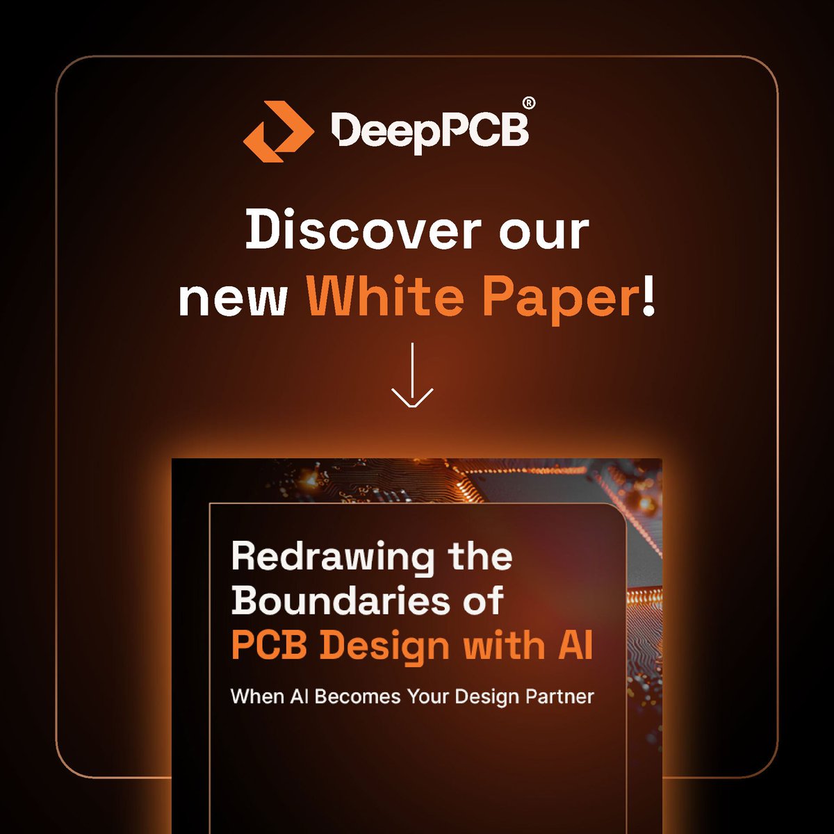 DeepPCB's tweet image. From rules to learning: AI is redrawing the boundaries of PCB design. 𝐑𝐞𝐚𝐝 𝐨𝐮𝐫 𝐧𝐞𝐰 𝐖𝐡𝐢𝐭𝐞 𝐏𝐚𝐩𝐞𝐫 👉 bit.ly/3L2binH 
⁣
#ReinforcementLearning #AIinEngineering #EDAtools #PCBLayout #ElectronicsEngineering #DeepPCB⁣
⁣