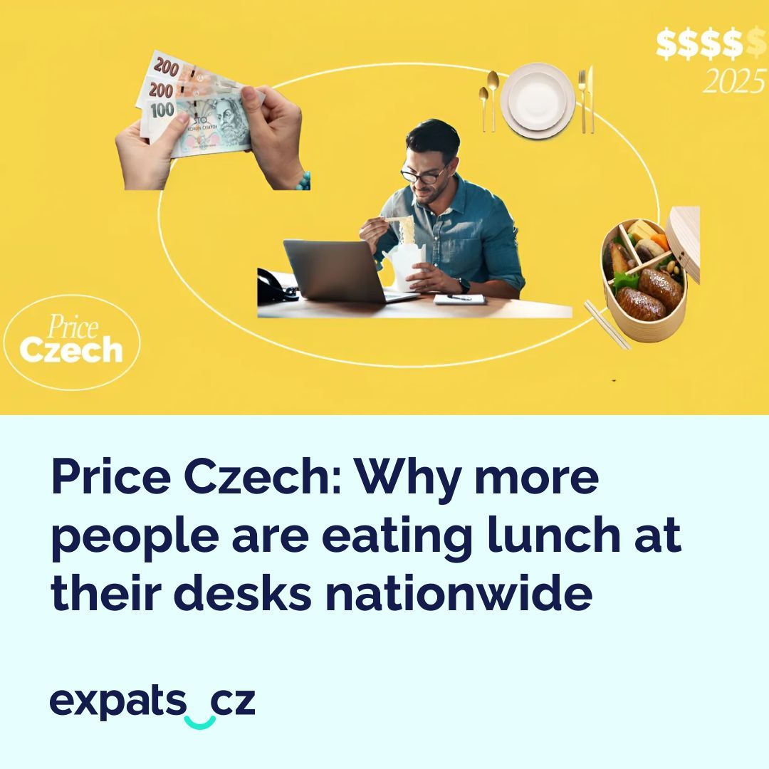 🍱 As lunch prices keep surging, people in Czechia are skipping restaurant meals and finding ways to save on workday food.

🍴 More than 60 percent of people say they’ve reduced restaurant visits in the past year.

Read more: expats.cz/r/kouwb
