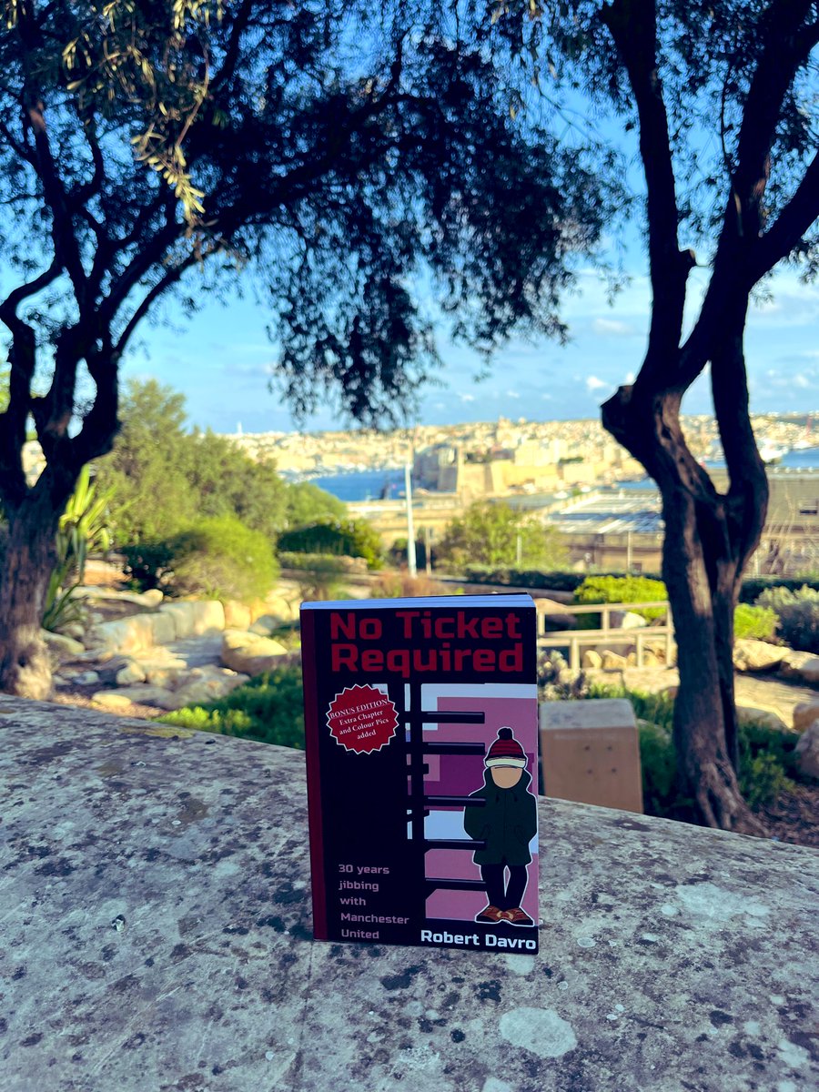 No Ticket on tour, Malta away 🇲🇹 #manchesterunited #icj #noticketrequired