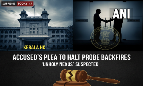SupremeTodayAI's tweet image. Accused's Plea to Halt Probe into Bank Officials' Role Backfires, High Court Suspects 'Unholy Nexus': Kerala HC

supremetoday.ai/doc/news/accus…

#FurtherInvestigation #CBI #PreventionOfCorruptionAct