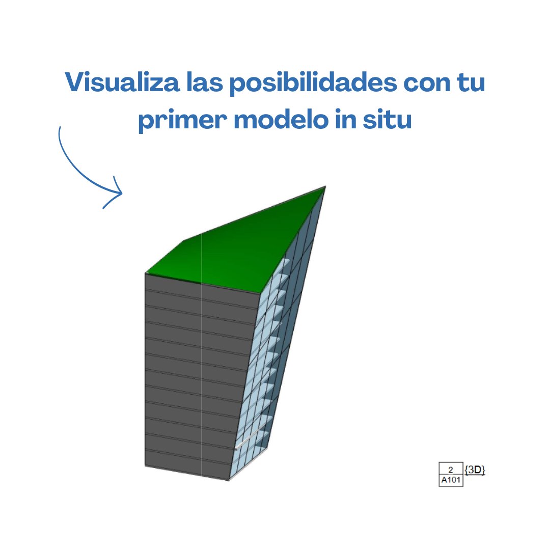 📑 La Información Cobra Sentido Curso de Revit Básico – Día 9

Hoy: Modelado libre con Componentes In Situ (Extrusión, Fundido, Revolución, Barrido...).

Práctica de Masas para generar elementos constructivos: Creación y actualización dinámica de muros, cubiertas y suelos.