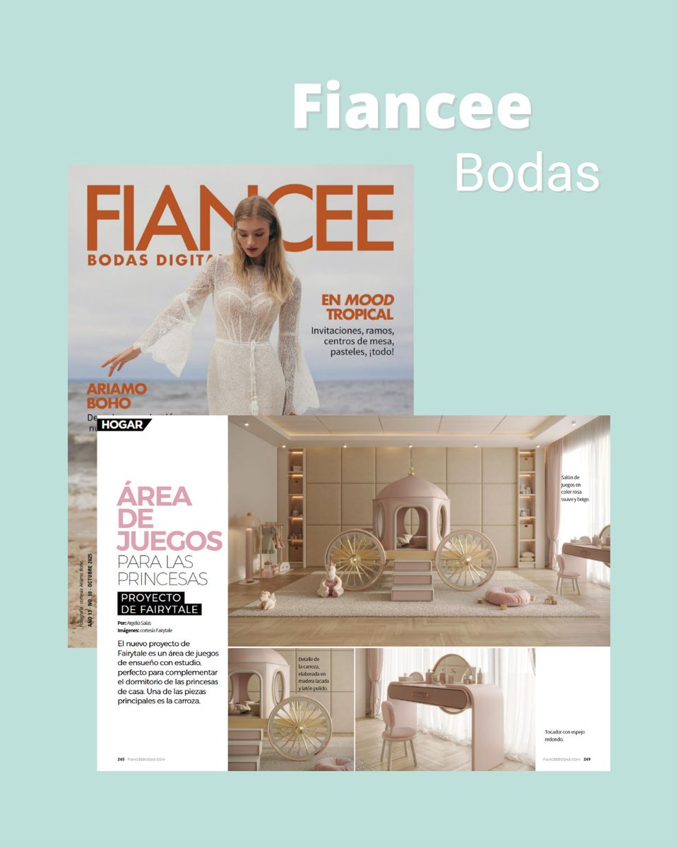 Fairytale_CS's tweet image. Thank you to 𝑭𝒊𝒂𝒏𝒄𝒆𝒆 𝑩𝒐𝒅𝒂𝒔 for sharing one more project from 𝑭𝒂𝒊𝒓𝒚𝒕𝒂𝒍𝒆 in the magazine&apos;s latest edition!! ✨
@fianceebodas

#fairytale #creatingstories #fairytalecreatingstories
#interiordesign #homedecor #modernhome
#kidsfurniture #luxuryfurniture