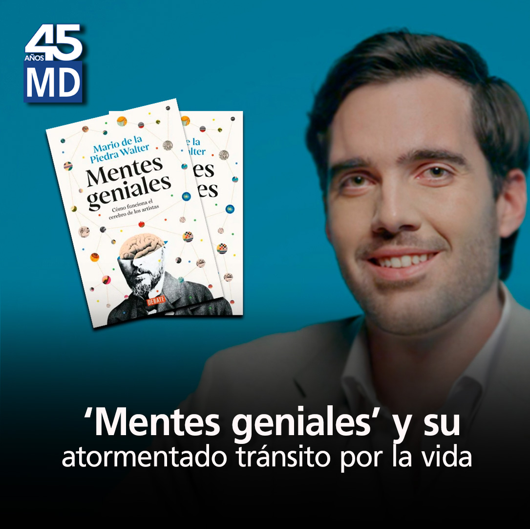 #Libros 📚 | ¿Qué tienen en común Dostoievski, Virginia Woolf, Andy Warhol y Sylvia Plath? Cerebros atormentados que convirtieron sus trastornos en arte genial 🧠. Epilepsia, bipolaridad, autismo, sinestesia: el neurocientífico Mario de la Piedra Walter explora en 'Mentes