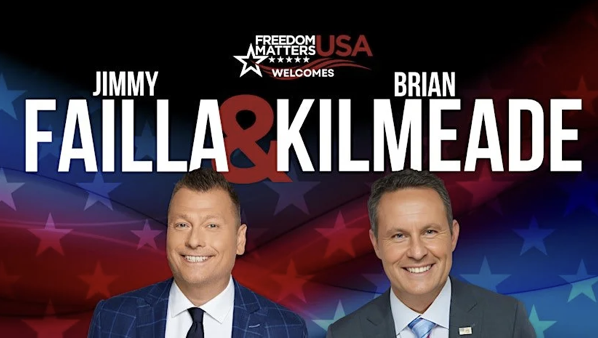 DanitaBye's tweet photo. An Evening of Comedy, inspiration &amp; Conversation

Brian Kilmeade &amp; Jimmy Failla Hosted by Freedom Matters USA
Saturday, Nov. 15 | 5-9pm
Holiday Inn Fargo, ND | 3803 13th Avenue South Fargo, ND 58103

Get tickets here: https://t.co/UHnGjnfc0M https://t.co/C6fbwiMCeg